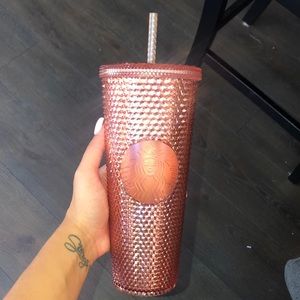 Starbucks Studded Cup in Rose Gold